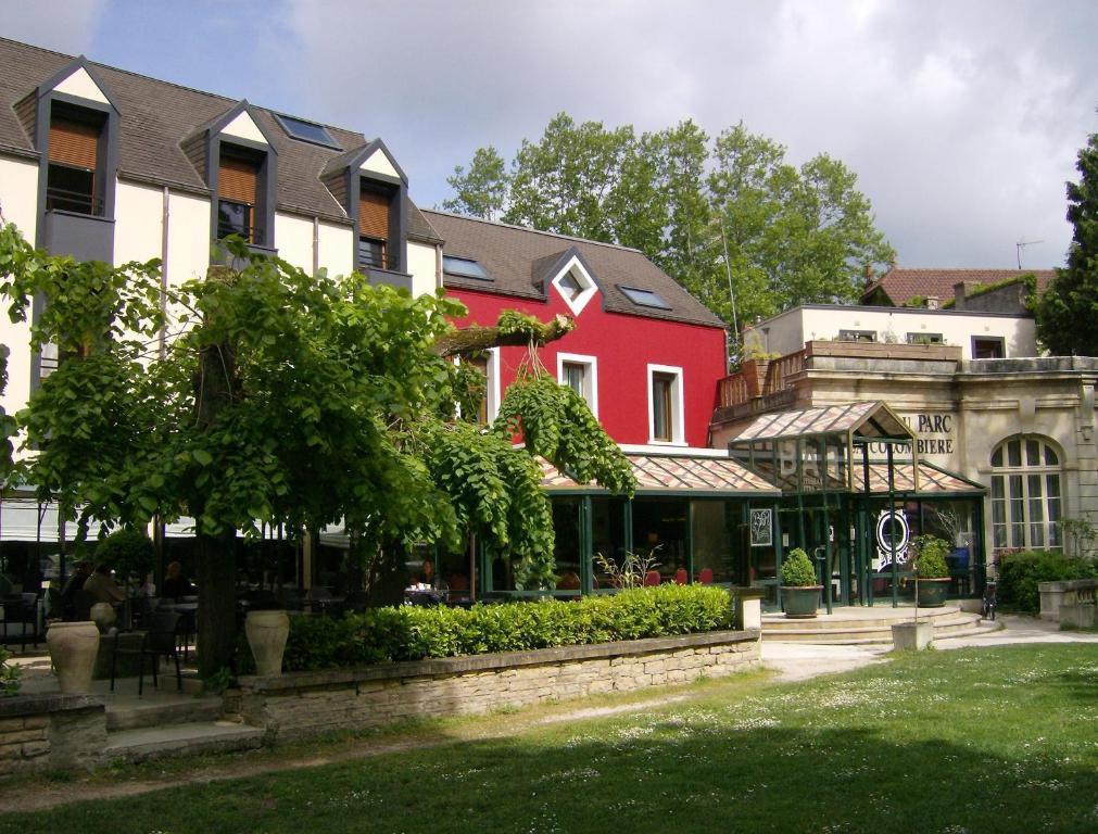 Hotel Restaurant Du Parc De La Colombiere Dijon Exteriör bild